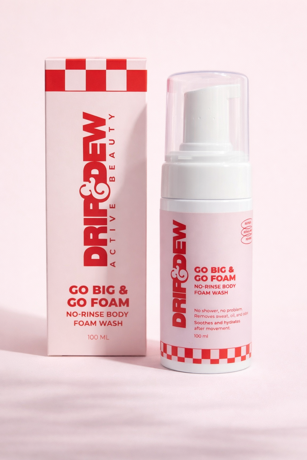 Go Big & Go Foam No-Rinse Body Foam Wash