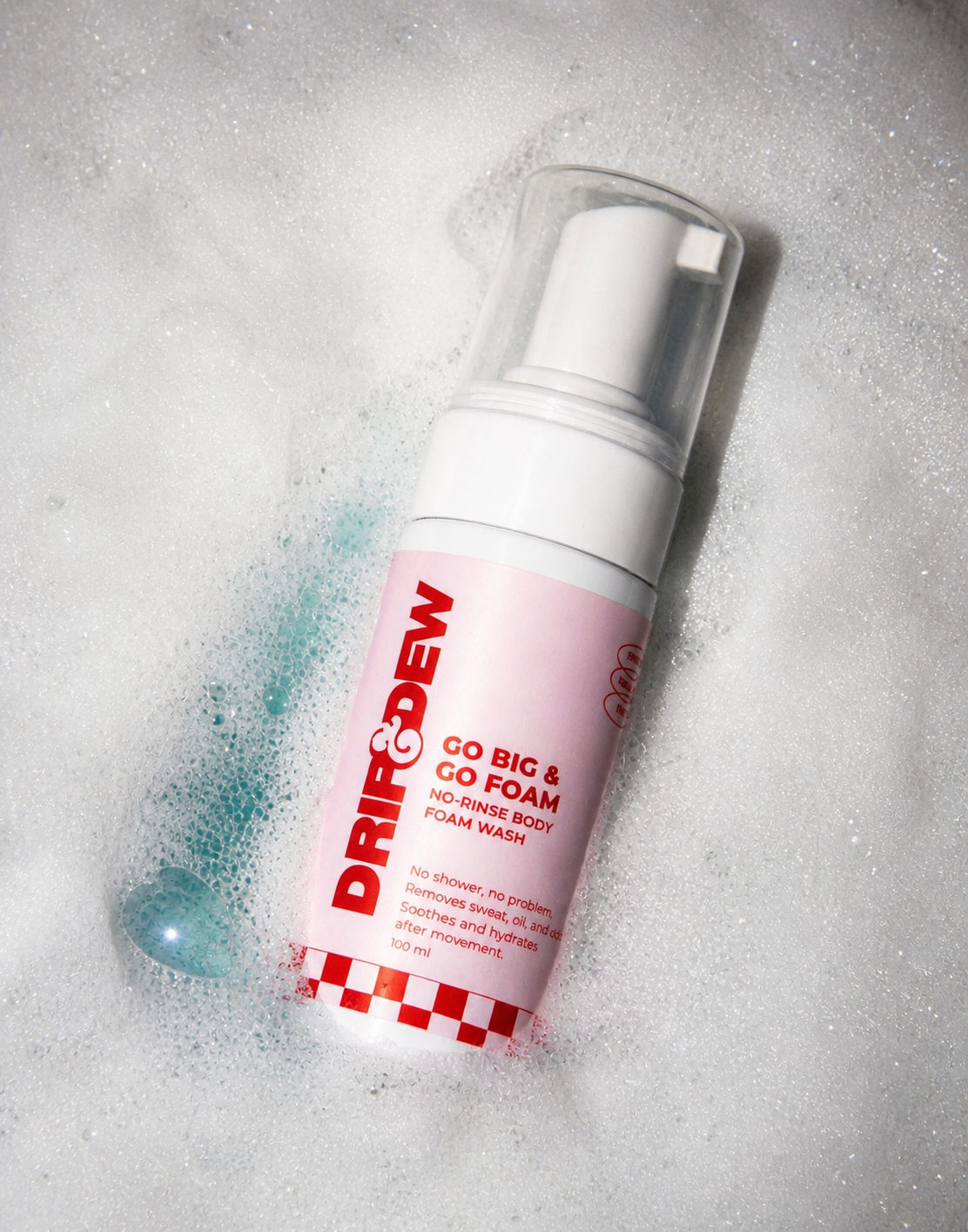 Go Big & Go Foam No-Rinse Body Foam Wash